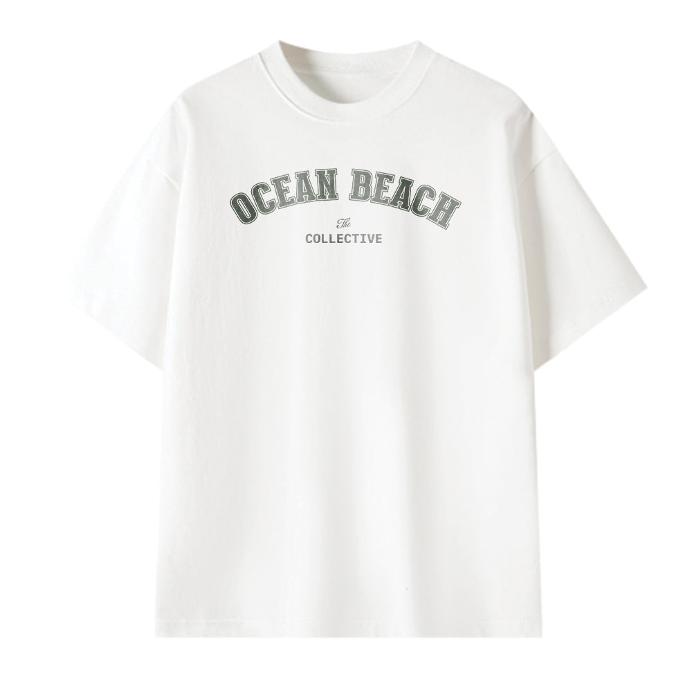 Ocean Beach Unisex Oversized T-Shirt